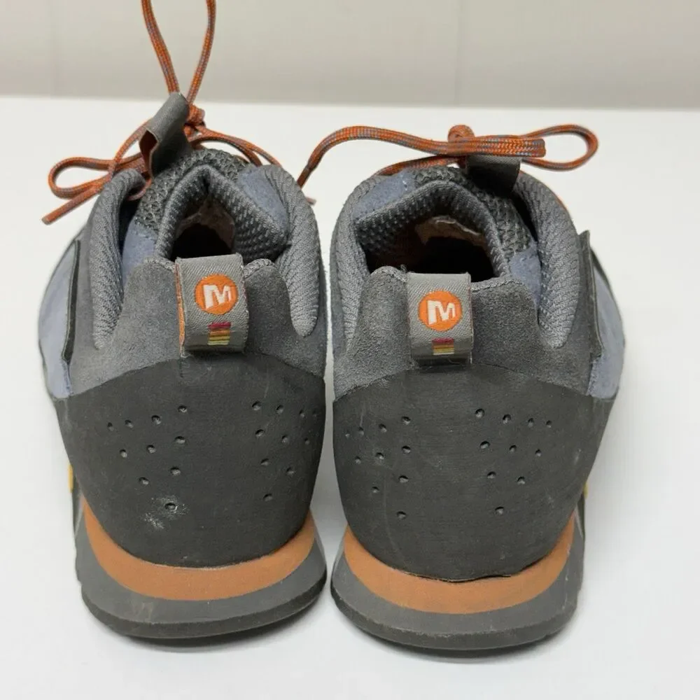 Merrell Continuum Jam Periwinkle Hiking Approach Shoes Vibram Sole Women 5 GUC